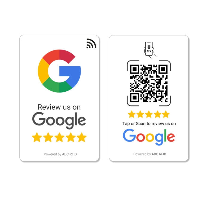 Google Review NFC Tap and Go