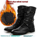Men's High-Top Leather Dr. Martens Boots
