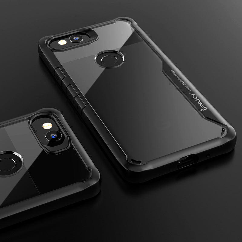 Transparent Google Pixel 2 Case, Shockproof Design