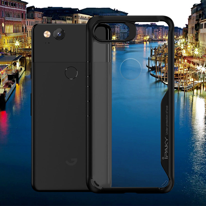 Transparent Google Pixel 2 Case, Shockproof Design